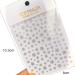 Glittered Star Nail Transfer Sticker Sheet Long Last Nail Art Decals Pack DIY Nail Transfer Tips for Female Black 1size - Buy Online on GoSupps.com