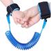 OrionMart Anti Lost Wrist Link Belt for Toddlers Safety Leash Boys & Girls Soft Comfortable and Breathable Wrist Bands Extends Upto 150cm for Travel & Walk Wrist Reins for Toddlers/Baby Blue