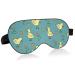 Haskirky Light Blocking Eye Mask Breathable and Adjustable Adult Men and Women Travel on Business Trips Yoga Meditation Light Smooth Comfortable Eye Mask Office Deep Sleep Goodies Ducklings
