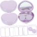 JECOMPRIS Contact Lens Container | Travel-Friendly Organizer for Eyes | Violet Storage Case - 7.2x5.8x2cm - Buy Online on GoSupps.com