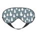 Double-Sided Eye Mask Eye Sleep Shade Cover Xmas-Christmas-Snowman-Family Unisex Night Sleeping Mask