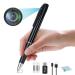 abyyloe Spy Camera, Hidden Camera with 32G SD Card, Mini Spy Camera with 1080P, Spy Pen for Taking Pictures, Mini Camera for Home Security or Classroom Study Black 1 Count (Pack of 1)