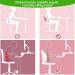 Refresh Neck & Back Extensor Pillow | Lumbar Spine Support & Stretcher (Pink) - International Shipping Available - Buy Online on GoSupps.com