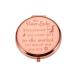 Boss Lady Gifts Compact Mirror for Women Boss Day Thank You Female Boss Leader Manager PM Coworker Christmas Rose Gold Travel Makeup Mirror for Her Retirement Leaving Going Away Inspirational Gift Pink Boss Lady