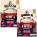 Protein Porridge Bundle With Quaker Oat So Simple Protein Original Porridge Sachets 8x38g Bags 302g Box (2 Pack)