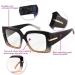 LVIOE Blue Light Filter Glasses - Reduce Eye Strain for Gamers & Non-Glasses Wearers | Stylish Blue & Brown Frames - Buy Online on GoSupps.com