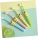 Fomiyes 4-Pack Cartoon Baby Toothbrushes | Travel-Friendly & Beautiful Children's Toothbrushes - Buy Online on GoSupps.com