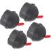 Vbest Life 4pcs Cue Chalk Holder Set - Pool Chalk Holders with Rubber Cap and String - Buy Online on GoSupps.com