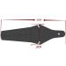 Lohas Select Bike Mudguard Rear Guard Ass Saver - Waterproof Folding Road Fenders (Black) - Buy Online on GoSupps.com