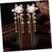 COHEALI 2 pairs hair jewelry rite ball goen party hair clips for girls hair styling accessories girls hair accessory flower girl the bell walk headgear women's hair accessories alloy - Buy Online on GoSupps.com