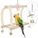 Yorgewd 7 Pack Bird Toys Natural Wood Small Bird Cage Toys Small Parrot Swing Chewing Toys for Budgies Small Parakeets Conures Love Birds Cockatiel Finches - Buy Online on GoSupps.com