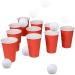 Crestgolf 40mm White Ping Pong Balls - 24PCS Washable Plastic for Indoor & Outdoor Short Game - Office Party Game Balls - Buy Online on GoSupps.com
