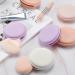 Silicone Powder Puff Case - Travel-Friendly Makeup Holder BPA Free Easy to Clean (Round Pink - Buy Online on GoSupps.com