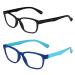 Aroncent 2PCS Kids Glasses Anti Blue Light Blue Light Filter Glasses Blue Light Glasses Frame for Boys Girls Type b