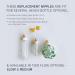 HEVEA Standard Neck Baby Bottle Nipples - Medium Flow 2-Pack - 100% Natural Rubber - 3-24 Months - Glass Bottle Nipples - Buy Online on GoSupps.com