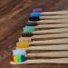 OUTIN Adults & Children Bamboo Toothbrushes 20 Pack - Soft Bristles, Eco-Friendly, Biodegradable Wooden Handle - HOT004 Mixed Color - Buy Online on GoSupps.com