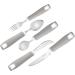 Special Supplies Adaptive Utensils 5-Piece Set for Hand Tremors, Arthritis, Parkinson's and Elderly - Stainless Steel, Non-Weighted, Non-Slip Handles - Buy Online on GoSupps.com
