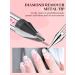 2 Pack Rhinestone Picker Dotting Pen Diamond Painting Wax Pencil + Tweezer - Nail Art DIY Decoration Tool - Buy Online on GoSupps.com