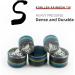 KONLLEN Rainbow Billiards Tip - 14mm-S-Black Pigskin Cue Head Accessory - Buy Online on GoSupps.com