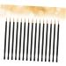 Balacoo 100 Pcs Liquid Eyeliner Gel Liner Eyeliner Eye Makeup Tools Eyeliner Brush Thin Angle Soft Head 10X0.5cmx2pcs Orangex2pcs - Buy Online on GoSupps.com