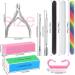 Nail File and Buffer Set - 14pcs Professional Manicure Tool Kit for Shiny Nails - Buy Online on GoSupps.com