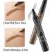 LnYozg Magic Eyebrow Pencil 2024 Upgrade Waterproof Microblading Eyebrow Pencil Contour Pen Creates Natural Looking Eyebrow Makeup Effortlessly (Dark Brown) - Buy Online on GoSupps.com