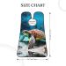 Sea Turtle Print Beard Bib Apron for Men - Beard Hair Catcher & Cape Cloth for Shaving & Trimming - Buy Online on GoSupps.com