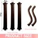 Moguri Heat-Free Curlers - 3 Flexi Poles for All Hair Types | Overnight Curls Without Heat - Buy Online on GoSupps.com