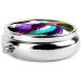 Colorful Cow S Head Round Pill Box - 3 Compartment Organizer for Travel - Portable Black Pill Organizer - Buy Online on GoSupps.com