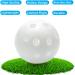 THIODOON Limited Flight Practice Golf Balls - 12 Pack White - Hollow Plastic Training Balls for Swing Practice - Colored Airflow Design - Ideal for Driving Range & Indoor Use - Buy Online on GoSupps.com