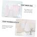 VINTORKY 6pcs Bubble Net Foaming Nets Soap Saver Pouch Travel Face Wash Foam Soap Foam Bag Double Layer Pe - Buy Online on GoSupps.com