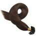 Moresoo Real Hair Extensions - Dark Brown #4 U Tip Keratin Bondings - 50g 40cm Remy Hair Extensions - Buy Online on GoSupps.com