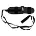 Syrisora leg expansion belt muscle relaxing high elasticity improves the flexibility rehabilitation foot expansion belt (black)