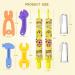 Silicone Teething Toys for Babies 0-12 Months | Baby Teethers to Soothe Sore Gums | Chew Toys for Baby Boys - Buy Online on GoSupps.com