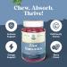 Bundle of Natural Cranberry Gummies for Women and Men and Extra Strength Zinc for Adults - Extra Strength Delicious Antioxidant Cranberry Chews - Chewable Zinc Citrate 50mg Immunity - Buy Online on GoSupps.com
