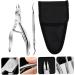 Mikinona 1 Set Manicure 2-piece Set Nail Trimmer Nail Pedicure Tools Manicure Trimmer Nail Care Tool Nail Clippers Trimmer Home Nail Pliers Cuticle Trimmer Stainless Steel 2 Piece Set - Buy Online on GoSupps.com