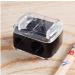 Cosmetic Pencil Sharpener Eye Makeup Pencil Sharpener 2 Holes Precision Sharpener for Eyebrow Lip Liner Eyeliner Pencil - Buy Online on GoSupps.com