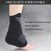 Breathable Ankle Support Sleeve - Adjustable Compression Brace for Sports Boxing & Basketball | International Shipping Available - Buy Online on GoSupps.com