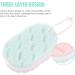 Buy FRCOLOR 4pcs Sponge Bath Wipes | Exfoliating Foam Sea Sponge & Shower Cleaning Supplies for Home & Travel - Buy Online on GoSupps.com