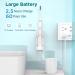 Buy Sonic Electric Toothbrush for Adults - 8 Brush Heads 60-Day Battery 5 Modes & Timer | White Electric Toothbrush - Buy Online on GoSupps.com