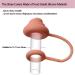 Tbecor Silicone Straw Cover Tips Compatible with Stanley Cups Dust Proof Straw Caps for 40 oz Tumbler and Water Bottles Reusable Straw Tips Lids (Prank Faeces) - Buy Online on GoSupps.com