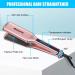 Bcway Professional Hair Straightener - Extra-Large Titanium Flat Iron - 30s Instant Heating - 5 Adjustable Temp - Anti-Static - Rose Gold - Buy Online on GoSupps.com