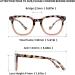 LianSan Bifocal Reading Glasses for Women - Stylish Top Clear Blue Light Blocking Readers Pink Tortoise Spring Hinge - 1.50 Magnification - Buy Online on GoSupps.com
