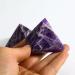 55mm Natural Pyramid Dream Amethyst Pyramid Quartz Crystal for Home Decoration 1pc Room Decoration Stone Mineral Specimen - Buy Online on GoSupps.com