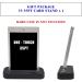 SJAELLAND 35PT Trading Card Holder - Self Stand Acrylic Display Case (21mm) - Clear Single Slot Gift Pack - Buy Online on GoSupps.com