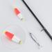 Dr.Fish 10 Pack Weighted Snap-on Fishing Bobbers | EVA Foam Corks | Bass Trout Crappie Panfish Floats | Red Yellow | 2-1/4 | Boat Fishing Essentials - Buy Online on GoSupps.com