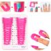 Delaman Nail Polish Protector Guards 26PCS - Gel Nail Tips Anti-Spill Holder Clip, Cuticle Guard & Skin Barrier Manicure Tool - Buy Online on GoSupps.com