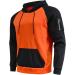 Hanxiulin Men's Training Suit - Cotton Jogging Set Sweatshirt & Pants for Fitness | Sport Jogging Outfit in Orange - Buy Online on GoSupps.com