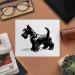 Buy 2 x Scottish Terrier Microfiber Cleaning Cloths - Perfect for Pet Lovers | International Shipping Available - Buy Online on GoSupps.com