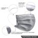 100pcs Gray Disposable Face Masks with Earloops - 3-Ply Mouth Shield - Buy Online on GoSupps.com